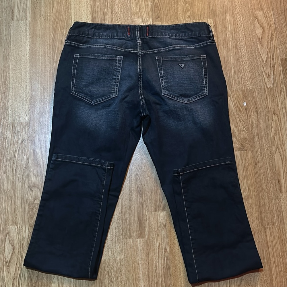 Mossimo & Guess Women's Blue and Dark Mid Rise Skinny & Boot Jean Set Waist 31 - Picture 14 of 15